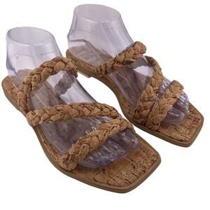Womens Preloved Dolce Vita Cork Strap Flat Sandals Size 7.5M